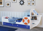 Детская Парус Кровать одноярусная Яхта 1 - Мебель | Мебельный | Интернет магазин мебели | Екатеринбург