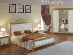 Спальня Версаль СВ-03 Кровать 1600 шелкография - Мебель | Мебельный | Интернет магазин мебели | Екатеринбург