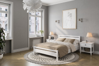 Кровать Вероника 1 Светлый - Мебель | Мебельный | Интернет магазин мебели | Екатеринбург