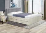 Кровать №6 с ящиками на 1200 - Мебель | Мебельный | Интернет магазин мебели | Екатеринбург
