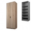 Шкаф для Одежды Экон ЭШ2-РП-23-8 - Мебель | Мебельный | Интернет магазин мебели | Екатеринбург