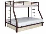 Кровать 2х ярусная Гранада ЯЯ 140 с ящиками - Мебель | Мебельный | Интернет магазин мебели | Екатеринбург