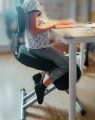Коленный стул со спинкой Smartstool KM01BМ - Интернет-магазин Доступная Мебель