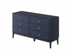 Гостиная Джали Лазурный Комод 6 ящиков - Мебель | Мебельный | Интернет магазин мебели | Екатеринбург