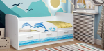 Кровать одинарная Дельфин 06.222 на 1600 - Интернет-магазин Доступная Мебель