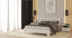 Кровать Тора Массив на 1400 Белый - Мебель | Мебельный | Интернет магазин мебели | Екатеринбург