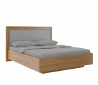 Спальня Глэдис Цемент М33 Кровать парящая 1600 с подъемным механизмом - Мебель | Мебельный | Интернет магазин мебели | Екатеринбург