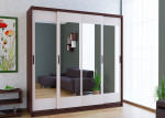Шкаф-купе 2200 Неаполь 4 зеркала - Мебель | Мебельный | Интернет магазин мебели | Екатеринбург