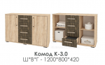 Спальня Версаль 2 Росток Комод К-3.0 - Мебель | Мебельный | Интернет магазин мебели | Екатеринбург