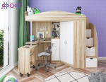 Кровать чердак Юниор 4 - Мебель | Мебельный | Интернет магазин мебели | Екатеринбург