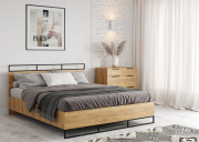 Кровать Лофт КР-001 на 1600 - Интернет-магазин Доступная Мебель