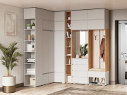 Прихожая Прага ЛДСП Кашемир (Handis) - Мебель | Мебельный | Интернет магазин мебели | Екатеринбург