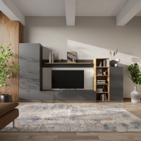 Гостиная AMAZON (Амазон) со шкафом Графит - Мебель | Мебельный | Интернет магазин мебели | Екатеринбург