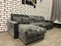 Диван Аккордеон 1630 с малой оттоманкой на НПБ - Мебель | Мебельный | Интернет магазин мебели | Екатеринбург