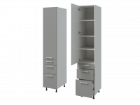 Кухня Монс АПС43 Slidebox Пенал 400 - Мебель | Мебельный | Интернет магазин мебели | Екатеринбург