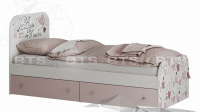 Детская Малибу КР-10 Кровать с реечным основанием - Мебель | Мебельный | Интернет магазин мебели | Екатеринбург
