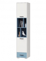 Детская Стич Шкаф для книг с 2-мя дверками и 1-м ящиком - Мебель | Мебельный | Интернет магазин мебели | Екатеринбург