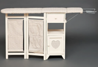 Гладильный комод с 2 ящиками Secret De Maison AMANT Слоновая кость - Интернет-магазин Доступная Мебель