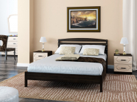Кровать Камелия 1 Массив на 1200 - Мебель | Мебельный | Интернет магазин мебели | Екатеринбург