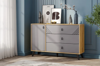 Комод Байкал 3 ящика со створкой на 1140 - Мебель | Мебельный | Интернет магазин мебели | Екатеринбург