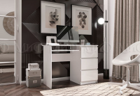 Компьютерный стол Челси 3 ящика - Интернет-магазин Доступная Мебель