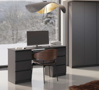Компьютерный стол Челси 6 ящиков - Мебель | Мебельный | Интернет магазин мебели | Екатеринбург