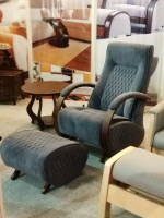 Кресло-качалка маятник шпон Баланс 3 с накладками - Интернет-магазин Доступная Мебель