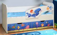 Кровать Дельфин с фотопечатью - Интернет-магазин Доступная Мебель