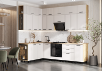 Кухня Бьянка 1,6х2,6/1080 на 1600*2600 - Мебель | Мебельный | Интернет магазин мебели | Екатеринбург