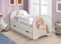 Кровать детская с фотопечатью с 1 ящиком - Интернет-магазин Доступная Мебель
