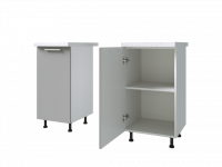 Кухня Аттика Plastic Н550 Стол 500 ГЛУБОКИЙ - Мебель | Мебельный | Интернет магазин мебели | Екатеринбург