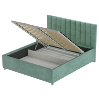 Кровать Палермо 1400 с подъемным основанием и коробом - Интернет-магазин Доступная Мебель