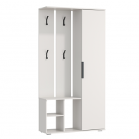 Прихожая Кармен 1 Белый - Мебель | Мебельный | Интернет магазин мебели | Екатеринбург