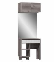 Прихожая Модерно Тумба комбинированная с зеркалом и антресолью - Интернет-магазин Доступная Мебель