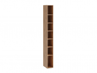 Прихожая Прага МДФ Графит Пенал открытый - Мебель | Мебельный | Интернет магазин мебели | Екатеринбург