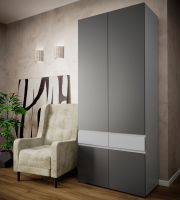 Шкаф 2х дверный Мерида на 1000 с доводчиками - Мебель | Мебельный | Интернет магазин мебели | Екатеринбург