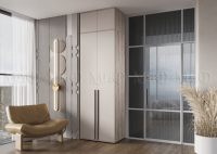 Шкаф 2х дверный с антесолью Норд Дуб+Кашемир на 800 - Мебель | Мебельный | Интернет магазин мебели | Екатеринбург