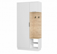 Прихожая Визит 3 Лофт Шкаф комбинированный В3-1 - Мебель | Мебельный | Интернет магазин мебели | Екатеринбург