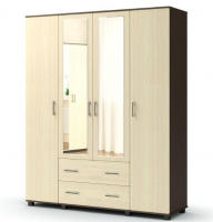 Шкаф 4х-дверный Квадро 1 - Интернет-магазин Доступная Мебель