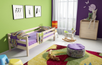 Кровать Соня Вариант 3 с защитой по периметру - Интернет-магазин Доступная Мебель