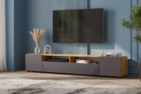 Тумба для телевидеоаппаратуры Байкал на 1900 (напольно-подвесная) - Мебель | Мебельный | Интернет магазин мебели | Екатеринбург