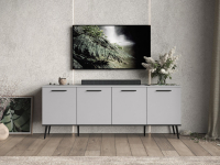 Тумба ТВ Монти Шиншила на 2000 с доводчиками - Мебель | Мебельный | Интернет магазин мебели | Екатеринбург