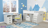 Кровать со столом Малыш 5 - Интернет-магазин Доступная Мебель