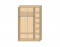 Шкаф-купе 2х дверный Хит 55 на 1200, 1362 - Мебель | Мебельный | Интернет магазин мебели | Екатеринбург