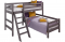 Кровать Соня угловая с наклонной лестницей Вариант 8 - Мебель | Мебельный | Интернет магазин мебели | Екатеринбург