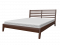 Кровать Камила Массив на 1400 Орех - Мебель | Мебельный | Интернет магазин мебели | Екатеринбург