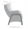 Кресло-качалка маятник Баланс 101 Венге/Верона Ваниль - Мебель | Мебельный | Интернет магазин мебели | Екатеринбург