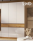 Шкаф 3х дверный Роджина Белый глянец на 1500 - Мебель | Мебельный | Интернет магазин мебели | Екатеринбург