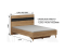 Спальня Ольга 4 Кровать 1200 Деревянное кроватное основание - Мебель | Мебельный | Интернет магазин мебели | Екатеринбург