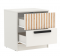 Спальня Вегас Белый Тумба прикроватная 83.15 - Мебель | Мебельный | Интернет магазин мебели | Екатеринбург